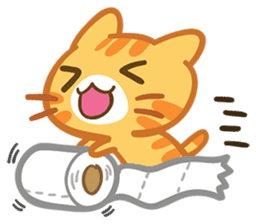 What does the cat say ... Meow sticker #531979