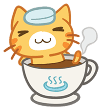 What does the cat say ... Meow sticker #531982