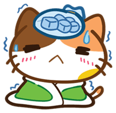 What does the cat say ... Meow sticker #531990