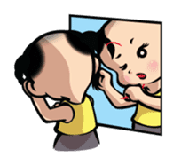 Ping Shuai Baby sticker #532321