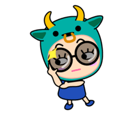 Original Horoscopes: Taurus "The Bull" sticker #532415