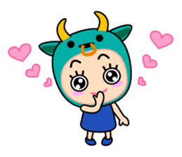 Original Horoscopes: Taurus "The Bull" sticker #532419