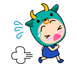 Original Horoscopes: Taurus "The Bull" sticker #532421