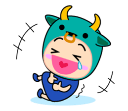 Original Horoscopes: Taurus "The Bull" sticker #532428