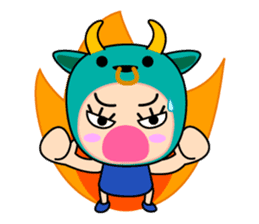 Original Horoscopes: Taurus "The Bull" sticker #532439