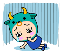 Original Horoscopes: Taurus "The Bull" sticker #532445