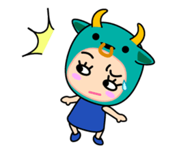 Original Horoscopes: Taurus "The Bull" sticker #532449