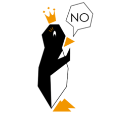 Polygon Penguin sticker #532491