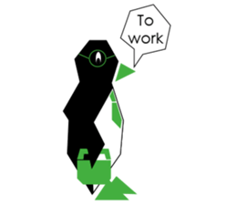 Polygon Penguin sticker #532492