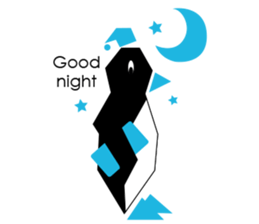 Polygon Penguin sticker #532493