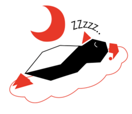 Polygon Penguin sticker #532495