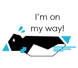 Polygon Penguin sticker #532497