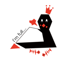 Polygon Penguin sticker #532499