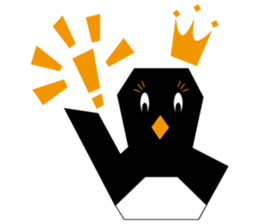 Polygon Penguin sticker #532508