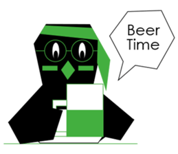 Polygon Penguin sticker #532511