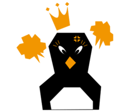 Polygon Penguin sticker #532512