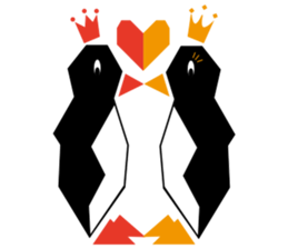 Polygon Penguin sticker #532521