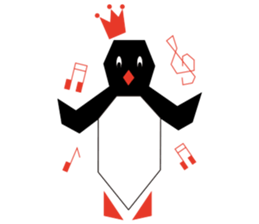 Polygon Penguin sticker #532523