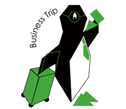 Polygon Penguin sticker #532528