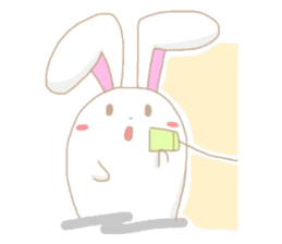 The Bunny Girl and her Little Bunny sticker #532618