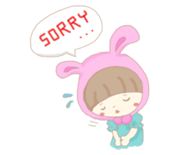 The Bunny Girl and her Little Bunny sticker #532624