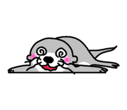 Cute otter sticker #533219