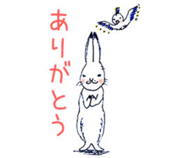 Small Rabbit Feeling sticker #533634