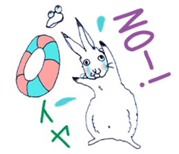 Small Rabbit Feeling sticker #533639