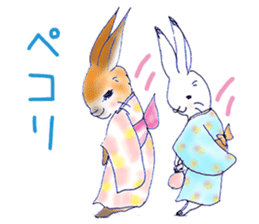 Small Rabbit Feeling sticker #533647