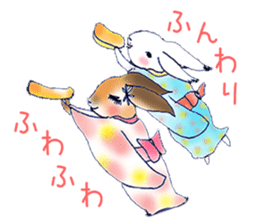 Small Rabbit Feeling sticker #533648