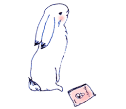 Small Rabbit Feeling sticker #533655