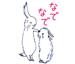 Small Rabbit Feeling sticker #533661