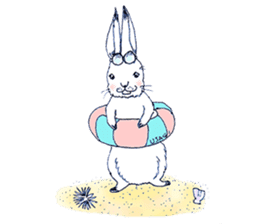 Small Rabbit Feeling sticker #533670