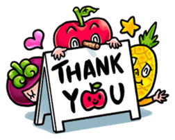 Mr. Apple & Fruity Friends sticker #533800