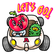 Mr. Apple & Fruity Friends sticker #533801