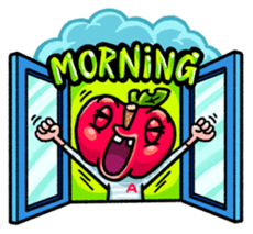Mr. Apple & Fruity Friends sticker #533802