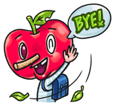 Mr. Apple & Fruity Friends sticker #533805