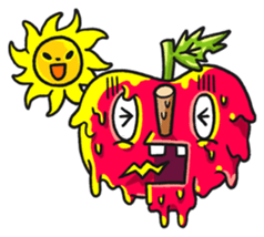 Mr. Apple & Fruity Friends sticker #533814