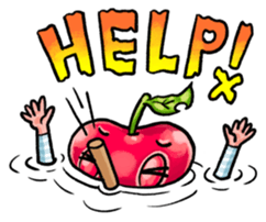 Mr. Apple & Fruity Friends sticker #533823