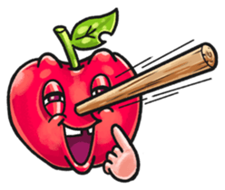 Mr. Apple & Fruity Friends sticker #533826