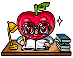 Mr. Apple & Fruity Friends sticker #533828