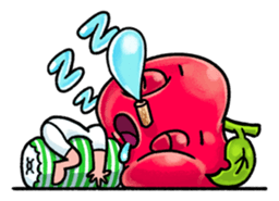 Mr. Apple & Fruity Friends sticker #533831