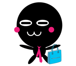 kuromaru&kuroko World version sticker #533878