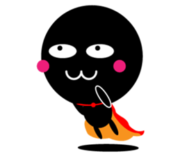 kuromaru&kuroko World version sticker #533883