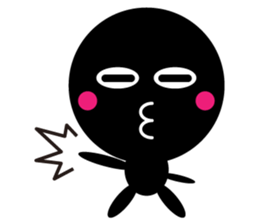 kuromaru&kuroko World version sticker #533897