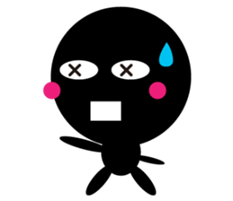 kuromaru&kuroko World version sticker #533904