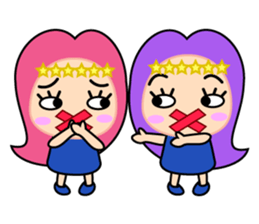 Original Horoscopes: Gemini "The twins" sticker #533916