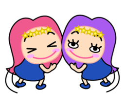 Original Horoscopes: Gemini "The twins" sticker #533917
