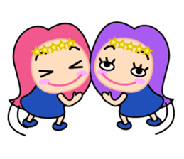 Original Horoscopes: Gemini "The twins" sticker #533917