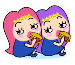 Original Horoscopes: Gemini "The twins" sticker #533918